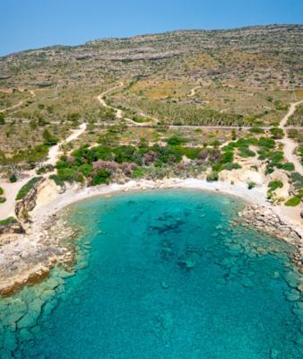 הוילה Makrýgialos Sea View Pine House מראה חיצוני תמונה