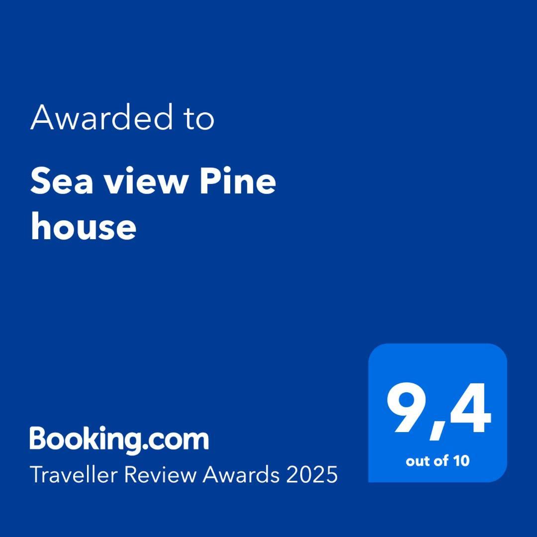 הוילה Makrýgialos Sea View Pine House מראה חיצוני תמונה